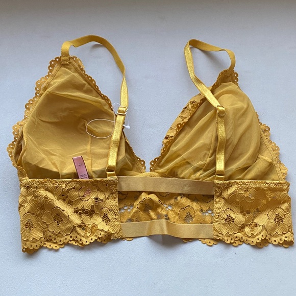 Golden Lace Bralette - Picture 2 of 3